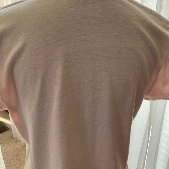 Barbie T from Old Navy Collectables. Powder Pink V neck Size L. 27” long 21” W - Picture 2 of 5